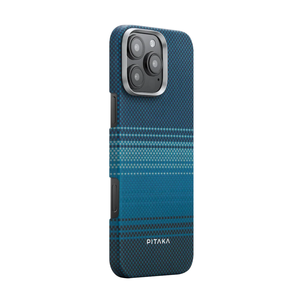 Ốp Lưng PITAKA Ultra Slim Cho iPhone 16 ProMax - Tactile Woven (Edge)