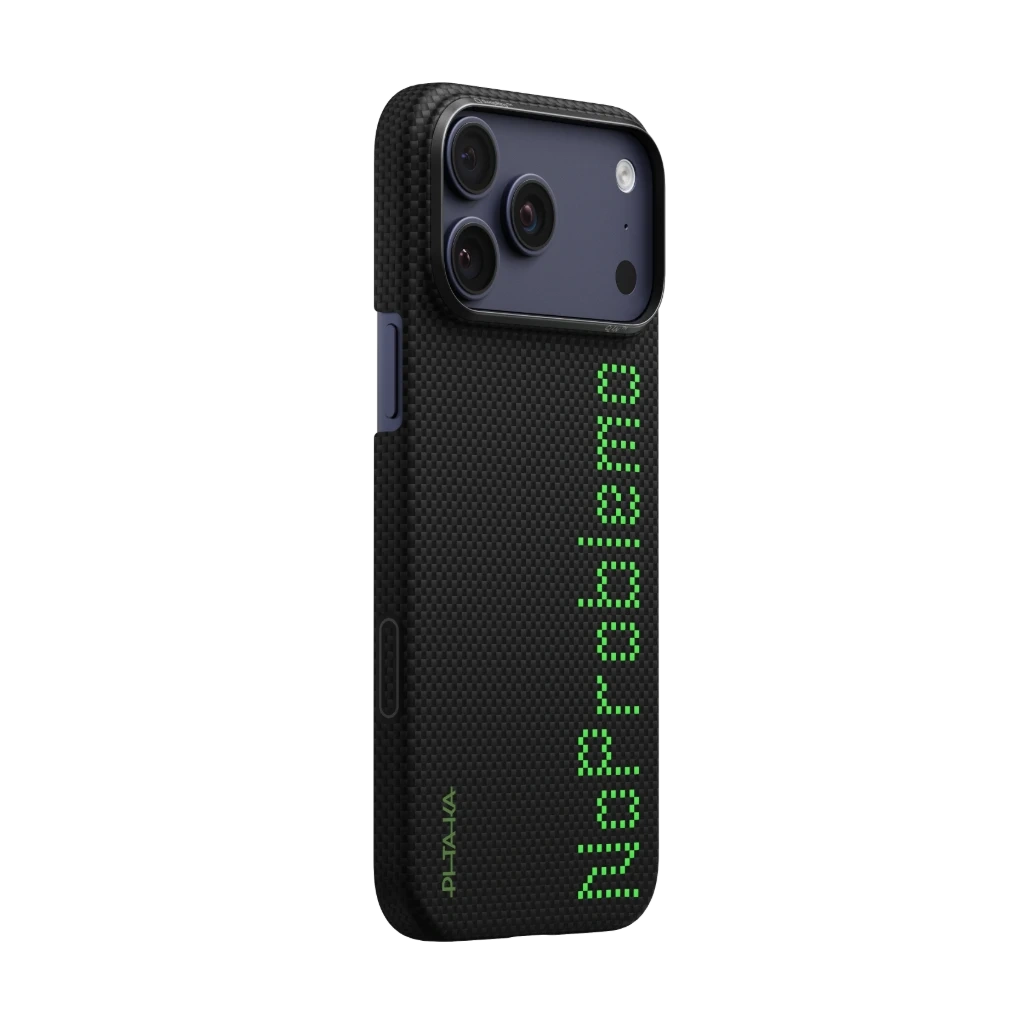 Ốp Lưng PITAKA Ultra Slim (PitaTap™) Cho iPhone 17 Pro - NoProblemo (Edge)
