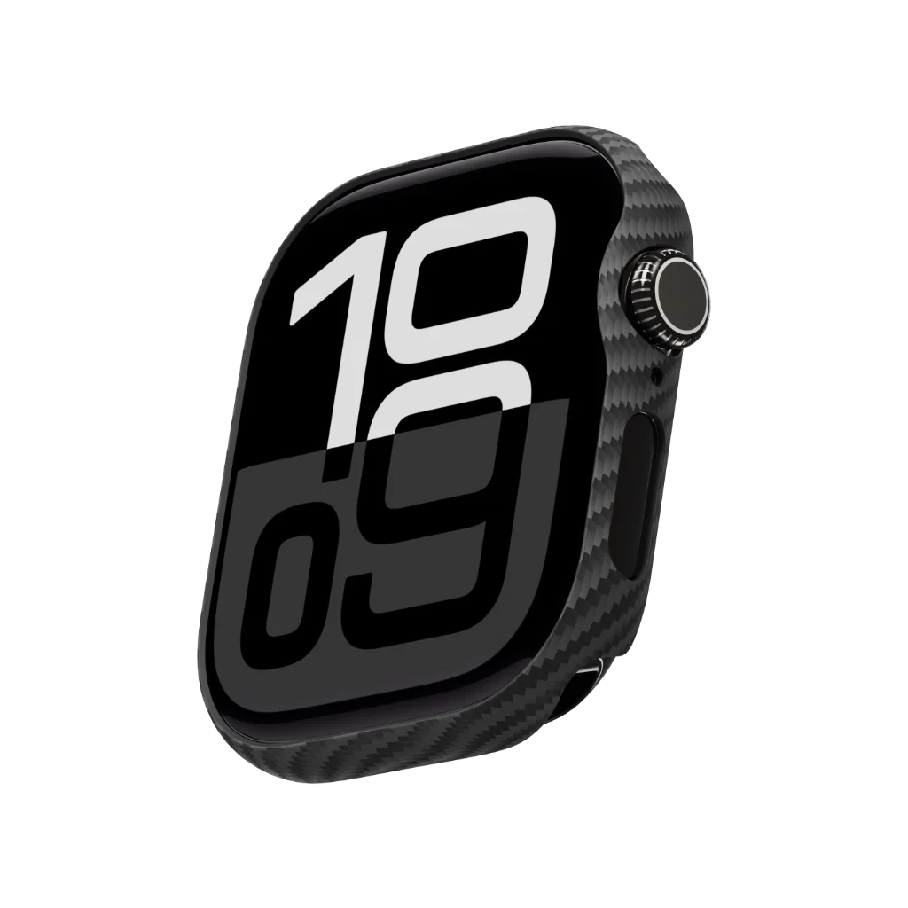 Ốp Pitaka Cho Apple Watch Series 10 - Black/Grey