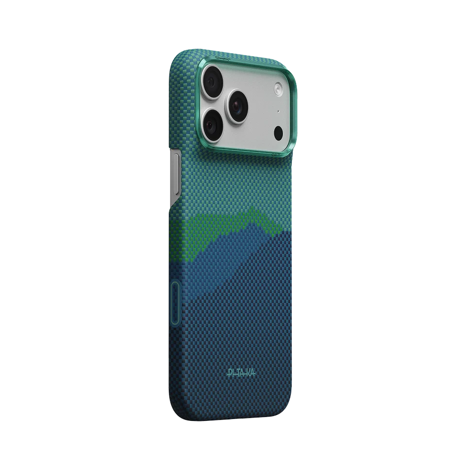 Ốp Lưng PITAKA Ultra Slim (PitaTap™) Cho iPhone 18 ProMax - Over The Horizon 2.0 (Edge)